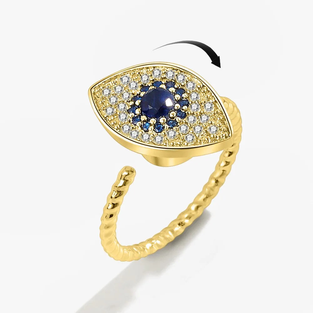 Pamol Empowerment Ring- Golden Eye of Resilience